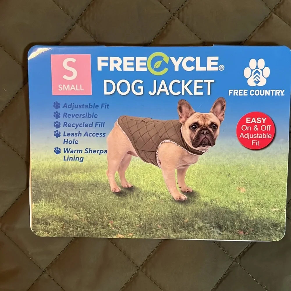 NEW- Fuzzy Dog Jacket